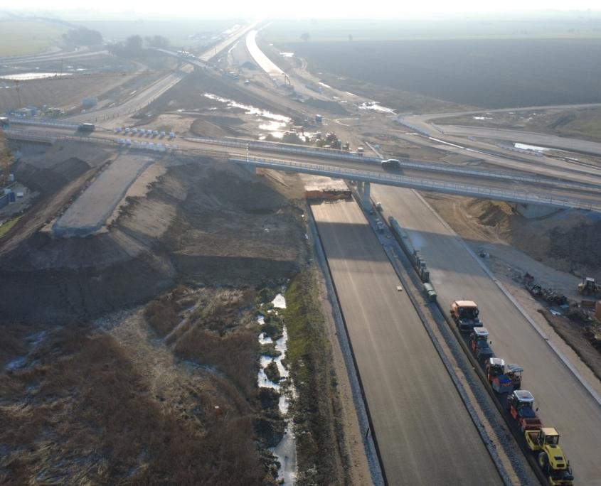 Vierstreifiger Ausbau der B207